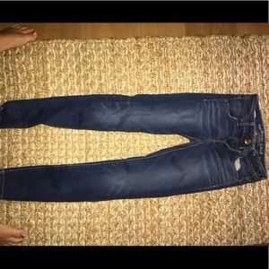 American Eagle dark skinny jeans